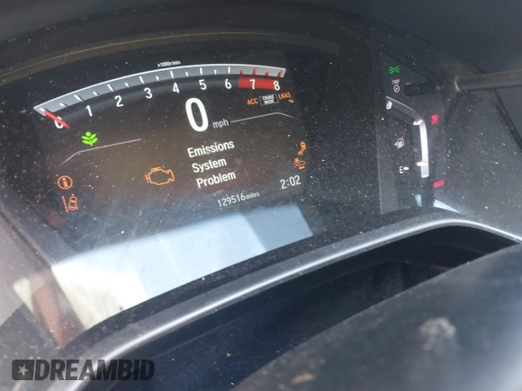 2018 Honda CR-V Touring with VIN 5J6RW1H98JL000031, listed as a IAAI auction lot 40605651 with 129,516 mi miles and . Bid and sale history available at DreamBid. Image 14.