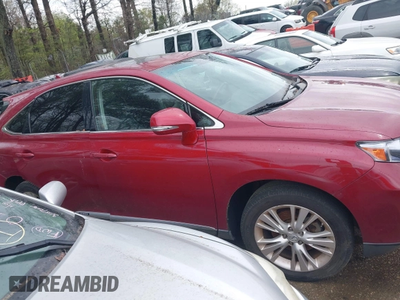 2010 Lexus RX 450h with VIN JTJZB1BA0A2001438, listed as a IAAI auction lot 41929519 with 212,730 mi miles and . Bid and sale history available at DreamBid. Image 13.