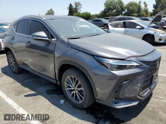 2024 Lexus NX 350h Premium with VIN JTJGKCEZ5R2026755, listed as a Copart auction lot 65208205 with 35,212 mi miles and Salvage title. Bid and sale history available at DreamBid. Image 4.