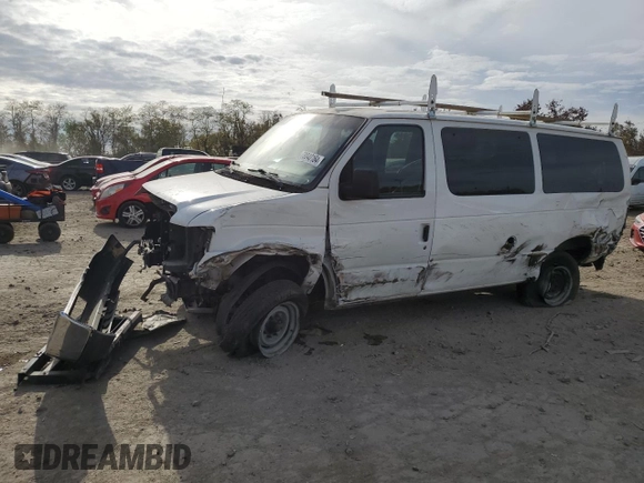 2012 Ford Econoline Passenger XL with VIN 1FBNE3BL0CDA99601, listed as a Copart auction lot 78840164 with Not provided miles and Salvage title. Bid and sale history available at DreamBid. Image 1.