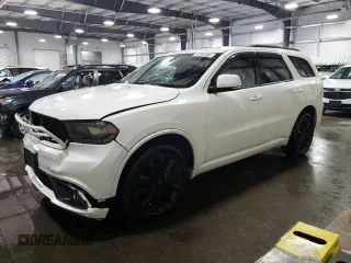 2017 Dodge Durango GT with VIN 1C4RDJDGXHC824333, listed as a Copart auction lot 72351354 with 111,696 mi miles and Salvage Title. Bid and sale history available at carsss.com. Image 1.