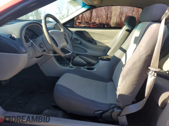 2004 Ford Mustang Standard with VIN 1FAFP40454F100233, listed as a Copart auction lot 50154615 with 213,732 mi miles and Salvage Title. Bid and sale history available at carsss.com. Image 7.