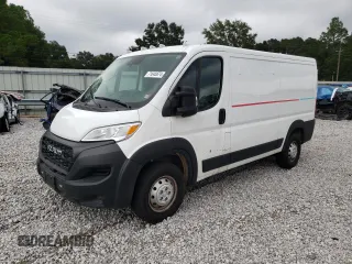 2023 Ram ProMaster Cargo with VIN 3C6LRVVG6PE589988, listed as a Copart auction lot 71645674 with 14,630 mi miles and Salvage Title. Bid and sale history available at DreamBid. Image 1.