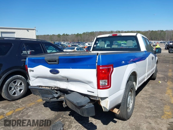 2016 Ford F-150 XL with VIN 1FTEX1CF4GKF14780, listed as a IAAI auction lot 41734179 with 357,525 mi miles and . Bid and sale history available at DreamBid. Image 4.
