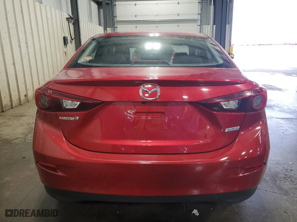 2016 Mazda Mazda3 i Touring with VIN JM1BM1V73G1334259, listed as a Copart auction lot 53622845 with 106,086 mi miles and Salvage Title. Bid and sale history available at carsss.com. Image 6.
