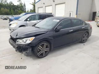 2016 Honda Accord Sport z VIN 1HGCR2F54GA061892, wystawiony jako Copart lot #55660425 z przebiegiem Nie podano mil oraz Szkoda całkowita • Salvage title. Historia ofert i sprzedaży dostępna na DreamBid. Obrazek 1.