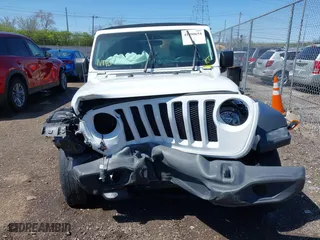 2020 Jeep Wrangler Unlimited Sport Altitude with VIN 1C4HJXDG7LW212475, listed as a IAAI auction lot 41990654 with 53,079 mi miles. Bid and sale history available at carsss.com. Image 12.