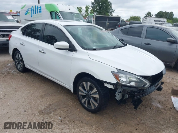 2019 Nissan Sentra SV with VIN 3N1AB7AP6KY324021, listed as a IAAI auction lot 42029000 with 89,179 mi miles and . Bid and sale history available at DreamBid. Image 1.