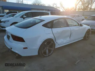 2017 Audi S7 Premium Plus z VIN WAUWFAFC5HN055118, wystawiony jako Copart lot #84344914 z przebiegiem 60 750 mil mil oraz Szkody całkowita. Historia ofert i sprzedaży dostępna na DreamBid. Obrazek 3.