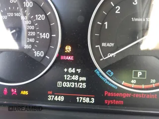 2014 BMW 3 Series 328i with VIN WBA3C1C51EK108296, listed as a IAAI auction lot 41925720 with 37,449 mi miles. Bid and sale history available at carsss.com. Image 7.