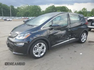 2021 Chevrolet Bolt EV LT with VIN 1G1FY6S0XM4101685, listed as a Copart auction lot 63312455 with 16,684 mi miles and Salvage title. Bid and sale history available at DreamBid. Image 1.