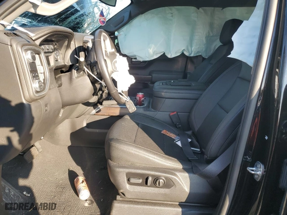 2022 GMC Sierra 1500 Limited SLT with VIN 3GTP8DED3NG125460, listed as a Copart auction lot 88563475 with 0 mi miles and Salvage Title. Bid and sale history available at carsss.com. Image 7.