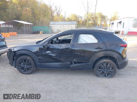 2023 Mazda CX-30 2.5 S Premium Package with VIN 3MVDMBDM5PM536219, listed as a IAAI auction lot 40710444 with 16,863 mi miles. Bid and sale history available at carsss.com. Image 13.