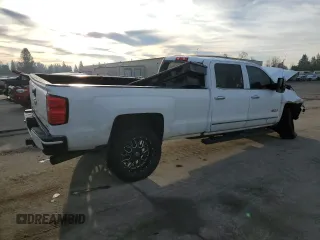 2018 Chevrolet Silverado 3500HD LTZ with VIN 1GC4K0EY4JF109408, listed as a Copart auction lot 41540595 with Not Provided miles and Salvage Title. Bid and sale history available at DreamBid. Image 3.
