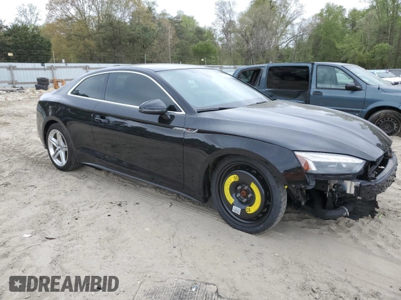 2020 Audi A5 Premium Plus z VIN WAUTNAF58LA002873, wystawiony jako Copart lot #53747345 z przebiegiem 39 908 mil mil oraz Szkoda całkowita • Salvage title. Historia ofert i sprzedaży dostępna na DreamBid. Obrazek 4.