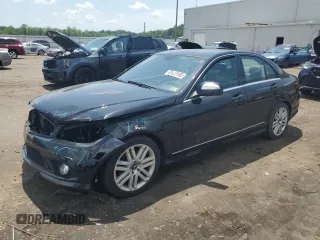 2008 Mercedes-Benz C 300 Sport with VIN WDDGF81X48F065892, listed as a Copart auction lot 61029165 with 82,195 mi miles and Salvage title. Bid and sale history available at DreamBid. Image 1.