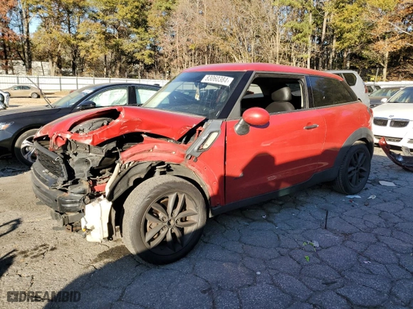 2013 MINI Cooper Paceman S ALL4 with VIN WMWSS7C53DWN71596, listed as a Copart auction lot 83060384 with 135152 miles and Salvage Title. Bid and sale history available at carsss.com. Image 1.
