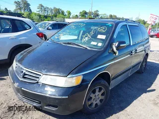 2003 Honda Odyssey EX-L z VIN 5FNRL18943B068332, wystawiony jako IAAI lot #42305497 z przebiegiem Nie podano mil oraz . Historia ofert i sprzedaży dostępna na DreamBid. Obrazek 2.