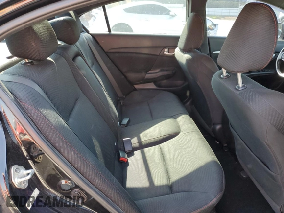2013 Honda Civic Si with VIN 2HGFB6E58DH705837, listed as a Copart auction lot 62189265 with 211,915 mi miles and Salvage title. Bid and sale history available at DreamBid. Image 10.