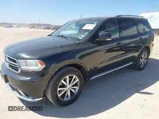 2016 Dodge Durango Limited with VIN 1C4RDHDG9GC360118, listed as a IAAI auction lot 41696388 with 217,550 mi miles. Bid and sale history available at carsss.com. Image 18.