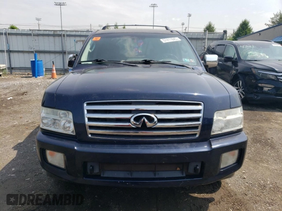 2007 Infiniti QX56 z VIN 5N3AA08C87N806622, wystawiony jako Copart lot #57411845 z przebiegiem 218 557 mil mil oraz Czysty tytuł • Clean title. Historia ofert i sprzedaży dostępna na DreamBid. Obrazek 5.