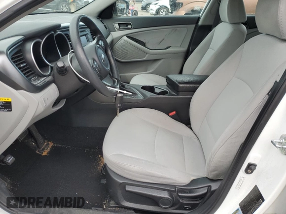 2015 Kia Optima LX with VIN KNAGM4A77F5597792, listed as a Copart auction lot 41701215 with 66,135 mi miles and Salvage Title. Bid and sale history available at carsss.com. Image 7.