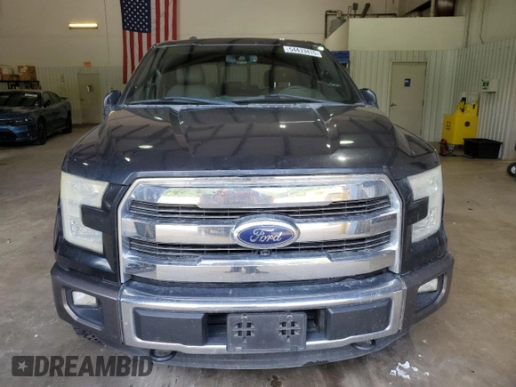 2015 Ford F-150 XLT with VIN 1FTEW1EG5FFB90805, listed as a Copart auction lot 54433415 with 249,920 mi miles and Salvage title. Bid and sale history available at DreamBid. Image 5.