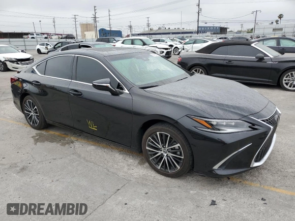 2024 Lexus ES 300h with VIN 58ADA1C17RU044547, listed as a Copart auction lot 58408345 with 39,568 mi miles and Salvage title. Bid and sale history available at DreamBid. Image 4.