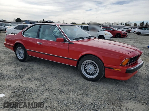 1988 BMW M6 z VIN WBAEE1416J2561063, wystawiony jako Copart lot #46515285 z przebiegiem 142 740 mil mil oraz Czysty tytuł • Clean title. Historia ofert i sprzedaży dostępna na DreamBid. Obrazek 4.