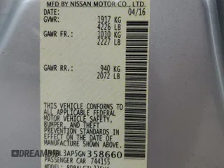 2016 Nissan Altima S z VIN 1N4AL3AP5GN358660, wystawiony jako Copart lot #53174425 z przebiegiem 97 612 mil mil oraz Szkoda całkowita • Salvage title. Historia ofert i sprzedaży dostępna na DreamBid. Obrazek 12.