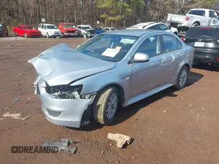 2012 Mitsubishi Lancer ES with VIN JA32U2FU0CU032137, listed as a IAAI auction lot 41435033 with 177,811 mi miles. Bid and sale history available at carsss.com. Image 2.