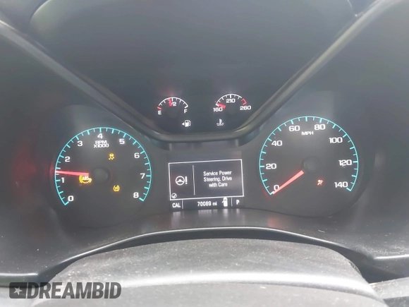 2022 Chevrolet Colorado 2WD Work Truck with VIN 1GCGSBEA9N1313622, listed as a IAAI auction lot 41084460 with 70,089 mi miles and . Bid and sale history available at DreamBid. Image 7.