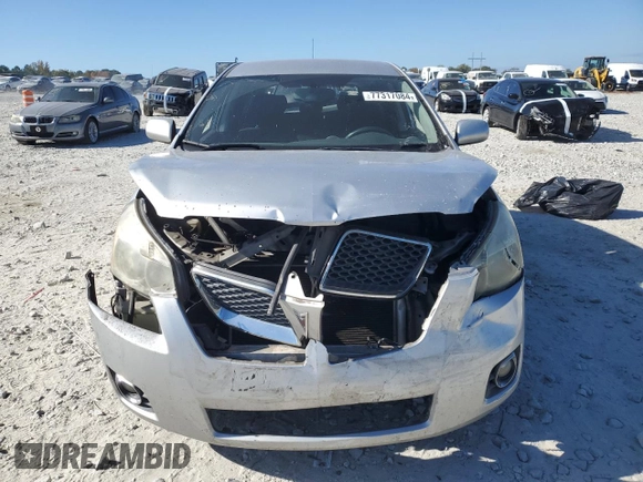 2009 Pontiac Vibe w/1SB with VIN 5Y2SP67059Z451267, listed as a Copart auction lot 77317084 with 181,001 mi miles and Non Repairable. Bid and sale history available at carsss.com. Image 5.