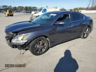2012 Nissan Maxima S with VIN 1N4AA5AP2CC857116, listed as a Copart auction lot 89120395 with 184,718 mi miles and Salvage Title. Bid and sale history available at DreamBid. Image 1.