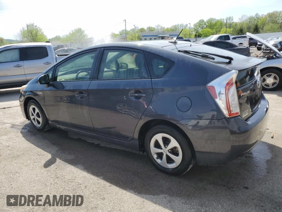 2013 Toyota Prius One with VIN JTDKN3DU4D1619824, listed as a Copart auction lot 53987045 with 147,628 mi miles and Salvage Title. Bid and sale history available at DreamBid. Image 2.