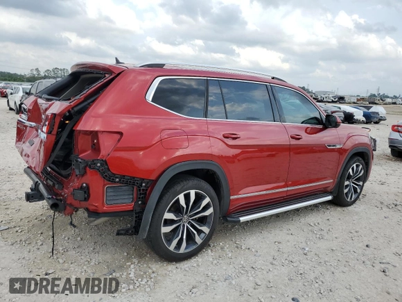 2023 Volkswagen Atlas SEL Premium R-Line с VIN 1V2FR2CAXPC516535, выставлен на аукционе Copart как лот 54728735 с пробегом 36 359 миль миль и Чистый • Clean title. История ставок и продаж доступна на DreamBid. Изображение 3.