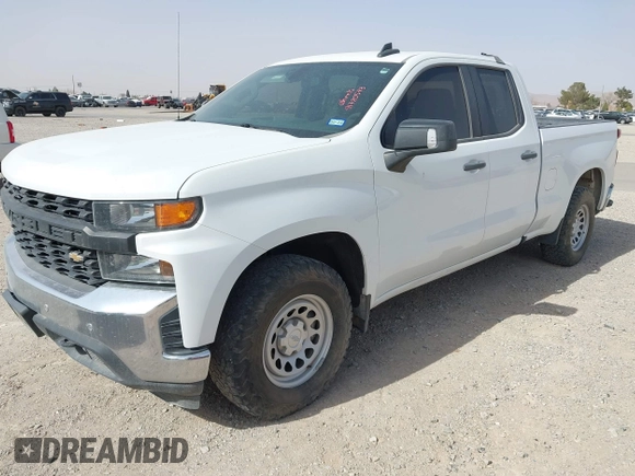 2020 Chevrolet Silverado 1500 Work Truck with VIN 1GCRWAEH1LZ335908, listed as a IAAI auction lot 41720573 with 190,380 mi miles and . Bid and sale history available at DreamBid. Image 17.
