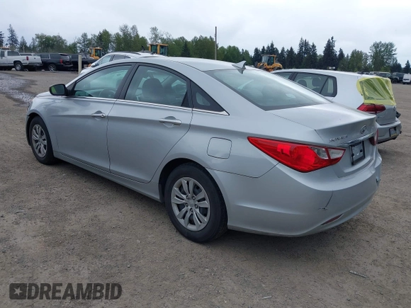 2011 Hyundai Sonata GLS with VIN 5NPEB4AC3BH047691, listed as a IAAI auction lot 42140930 with 99,696 mi miles and . Bid and sale history available at carsss.com. Image 3.