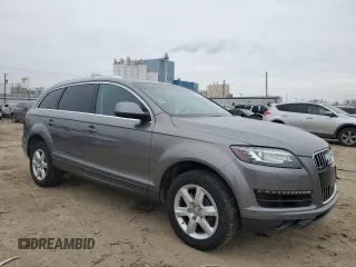 2013 Audi Q7 3.0T Premium Plus with VIN WA1LGAFE0DD011574, listed as a Copart auction lot 43081025 with 106,575 mi miles and Salvage Title. Bid and sale history available at carsss.com. Image 4.