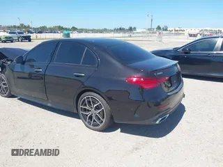 2024 Mercedes-Benz C 300 with VIN W1KAF4GBXRR231973, listed as a IAAI auction lot 41728511 with Not Provided miles and . Bid and sale history available at DreamBid. Image 3.