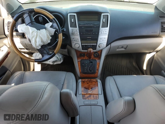 2005 Lexus RX 330 z VIN 2T2HA31U75C087004, wystawiony jako Copart lot #63406595 z przebiegiem Nie podano mil oraz Szkoda całkowita • Salvage title. Historia ofert i sprzedaży dostępna na DreamBid. Obrazek 8.