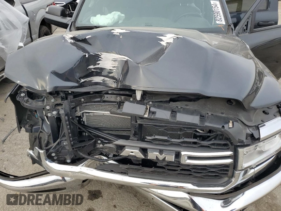 2021 Ram 2500 Tradesman with VIN 3C6UR5CJ2MG561219, listed as a Copart auction lot 82590154 with 25,389 mi miles and Salvage title. Bid and sale history available at DreamBid. Image 11.