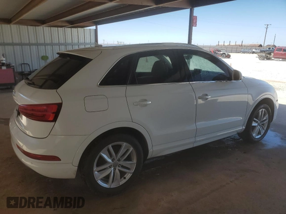 2016 Audi Q3 Premium Plus with VIN WA1BFCFS1GR023482, listed as a Copart auction lot 48429985 with 113,624 mi miles and Clean Title. Bid and sale history available at carsss.com. Image 3.