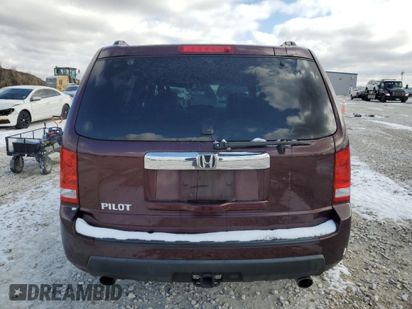 2011 Honda Pilot EX-L with VIN 5FNYF3H62BB044016, listed as a Copart auction lot 41798945 with 191,876 mi miles and Salvage Title. Bid and sale history available at carsss.com. Image 6.