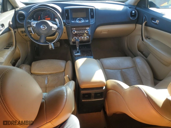 2010 Nissan Maxima 3.5 SV w/Premium Pkg with VIN 1N4AA5AP5AC820106, listed as a Copart auction lot 48180725 with 190,006 mi miles and Salvage Title. Bid and sale history available at carsss.com. Image 8.