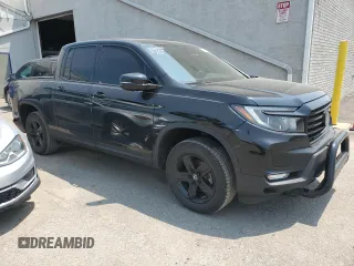 2023 Honda Ridgeline Black Edition with VIN 5FPYK3F84PB016684, listed as a Copart auction lot 58999785 with 45,171 mi miles and Salvage title. Bid and sale history available at DreamBid. Image 4.
