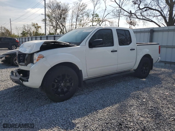 2020 Nissan Frontier SV with VIN 1N6ED0EA6LN702212, listed as a Copart auction lot 43930165 with 51,360 mi miles and Salvage Title. Bid and sale history available at carsss.com. Image 1.