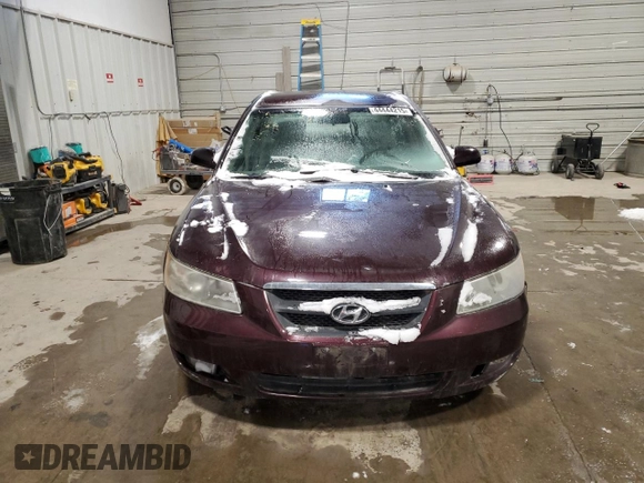 2006 Hyundai Sonata GLS with VIN 5NPEU46F76H090837, listed as a Copart auction lot 44444215 with 109,886 mi miles and Non Repairable. Bid and sale history available at DreamBid. Image 5.
