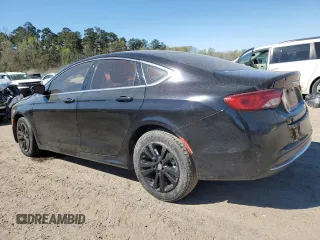 2015 Chrysler 200 Limited with VIN 1C3CCCAB1FN693585, listed as a Copart auction lot 50092965 with 135,648 mi miles and Salvage title. Bid and sale history available at DreamBid. Image 2.