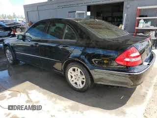 2003 Mercedes-Benz E-Class 3.2L with VIN WDBUF65J53A250044, listed as a Copart auction lot 72138634 with 0 mi miles and Salvage Title. Bid and sale history available at carsss.com. Image 2.